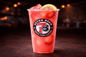 7 Brew Strawberry Lemonade