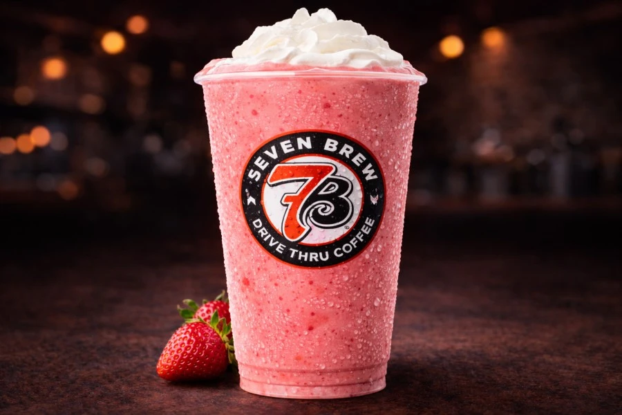 7 Brew Strawberry Smoothie