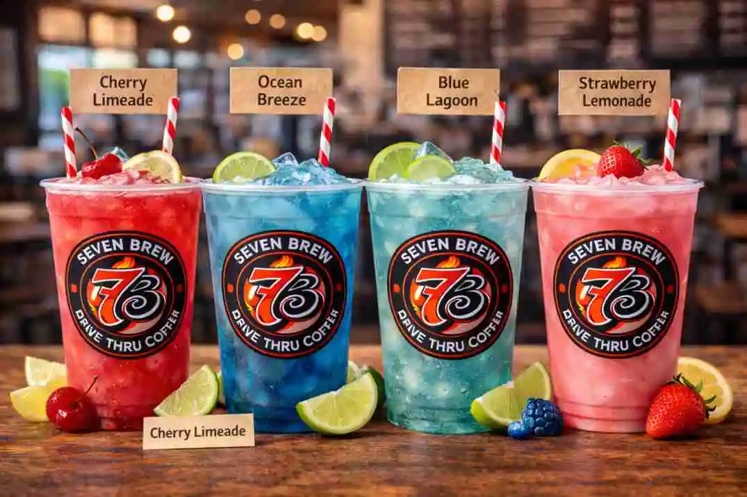 7 Brew lemonade secret menu style fruity drink