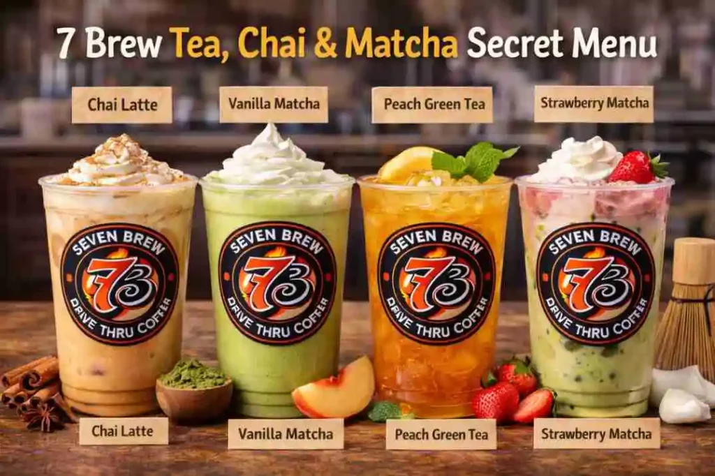 7 Brew Tea, Chai & Matcha Secret Menu