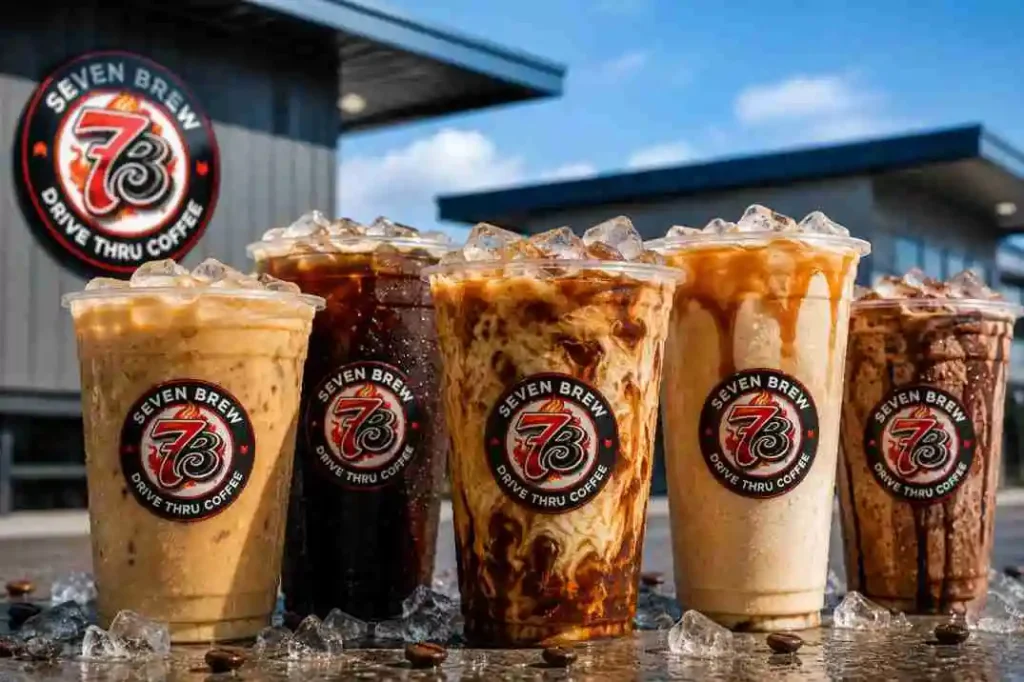 7 Brew Iced Coffee Menu