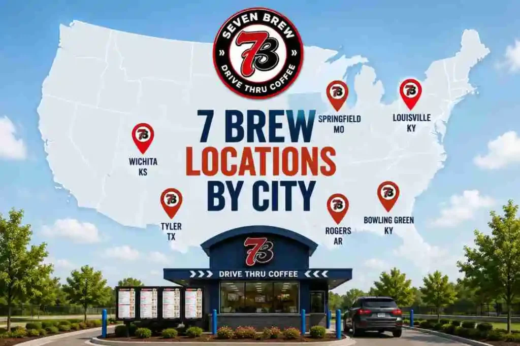 7 Brew Locations by City