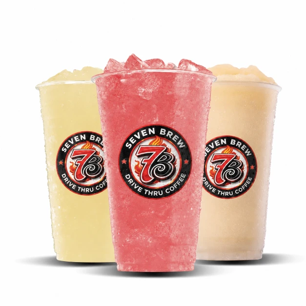 7 Brew Lemonades category — classic and flavored lemonades